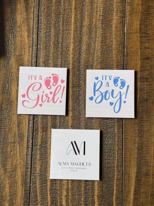 Set of 3 Custom Magnets